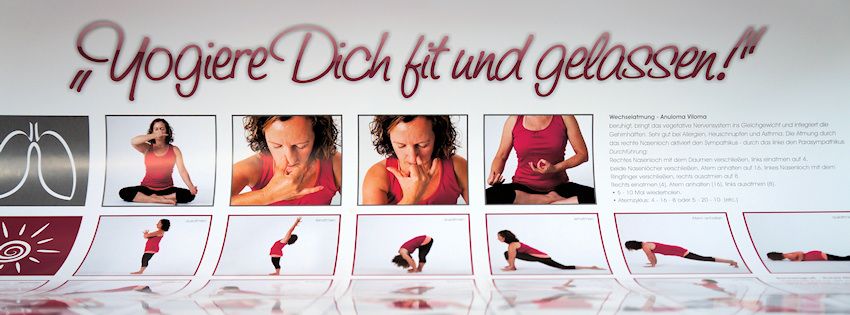 FrauSeele Yoga-Poster