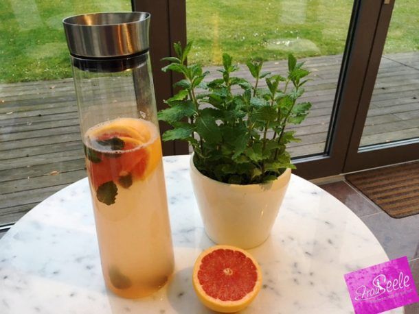 Grapefruit-Limonade - Durstlöscher und Fettkiller im Sommer - FrauSeele