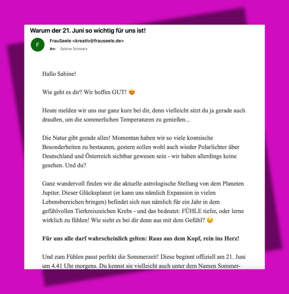 Inspiration für Frauen in der Krise